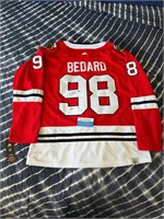Connor Bedard Autographed Authentic NHL Jersey COA