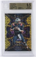 GRADED MAC JONES FOOTBALL CARD 5/10