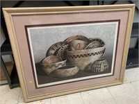 Woven Baskets Pic, Approx 42in x 34in