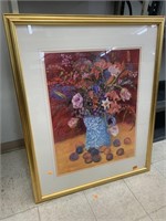 Flowers and Fruit Pic, Approx 34in x 43in
