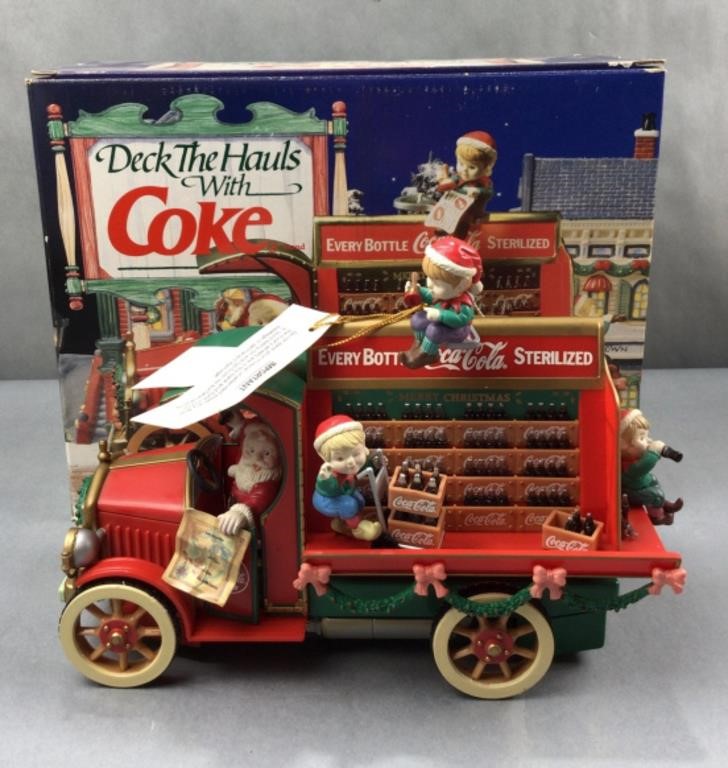 Coca Cola deck the halls with coke collectible