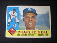 1960 TOPPS #155 CHARLIE NEAL DODGERS