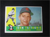 1960 TOPPS #497 JOHN TSITOURIS ATHLETICS