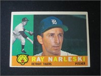 1960 TOPPS #161 RAY NARLESKI TIGERS