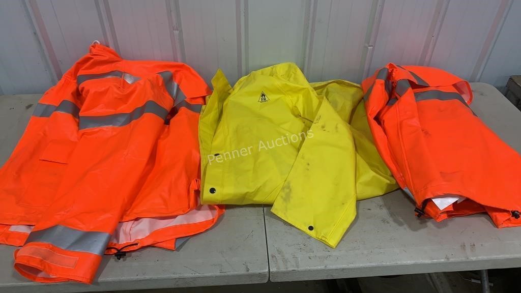 Rain Jackets Hi Vis