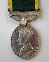 Malta efficiency decoration medal, George VI