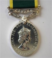 Canada efficiency decoration medal, George VI
