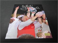 JIM TRESSEL SIGNED 8X10 PHOTO BUCKEYES COA