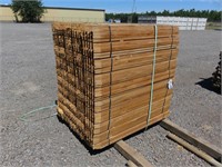 Approx. (2,500) 1" x 1" Almond Tree Stakes