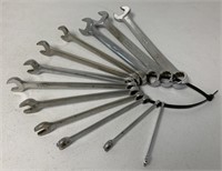Snap-on Combination Wrenches,1/4"-7/8",USA