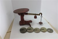 CAST IRON BALANCE SCALE