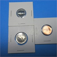 1967 COINS FROM PROOF SET