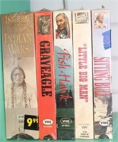 SELECTION OF SEALED NATIVE AMERICAN VHS TAPES