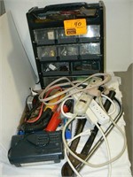 PARTS ORGANIZER AND CONTENTS, POWER STRIPS,