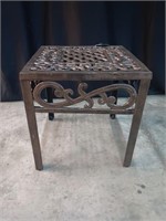 METAL SIDE TABLE - NEW IN BOX