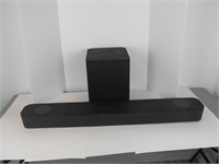 Sound Bar and Subwoofer - Unknown Brand