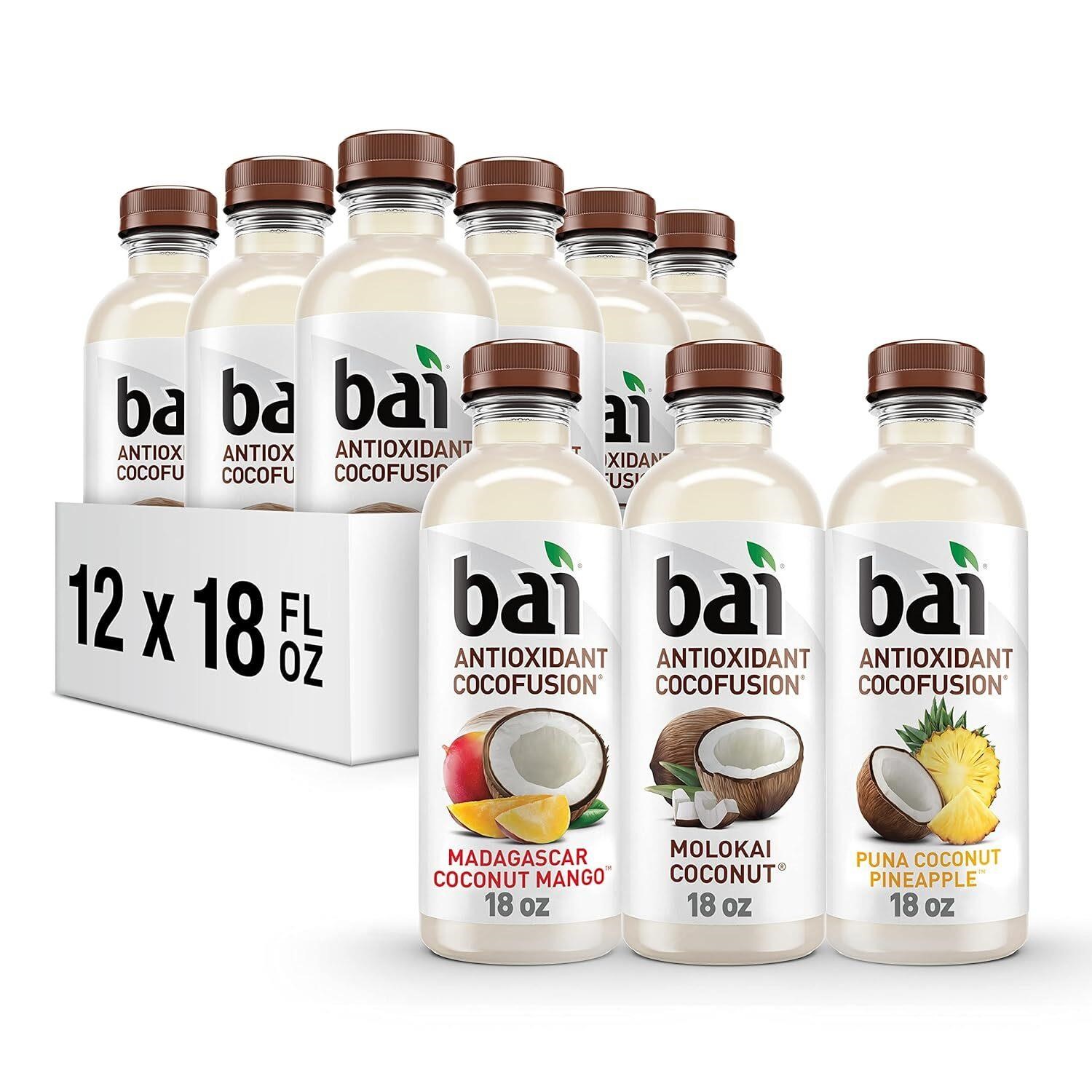 Bai Coconut Water Variety Pack  12 Pack