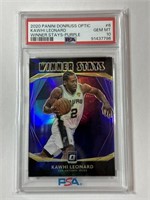 2020-21 DR Optic #6 Kawhi Leonard WS Holo PSA 10!