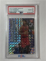 2019 Mosaic Cam Reddish Blue Chips RC PSA 10!