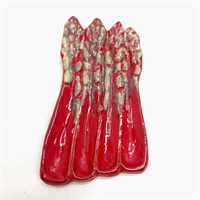 Asparagus red B Walsh Pacific Stoneware