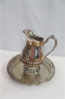 Newport Silverplate? Pitcher & Serving Tray