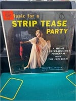 Vintage Music for a Striptease Party Record Album