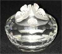 Floral Crystal Trinket Box
