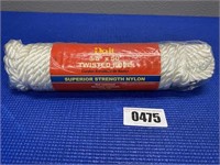 3/8"x50' Red/White Derby Rope Superior Strength
