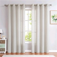 jinchan Linen Curtains for Living Room
