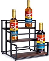 Youngcafe Coffee Syrup Organizer Rack for Coffee