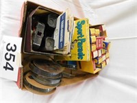 View Master with reels - Castle Films 16mm: Code