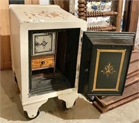 Small antique combination safe 14x17x23" tall