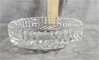 WATERFORD CRYSTAL ASHTRAY 6"