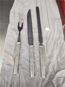 Stainless Italy Carving Set