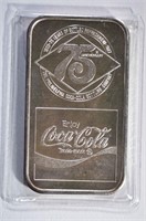 1 OZT .999 (COKE BAR) PHILADELPHIA, PA