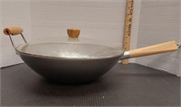 Wok w/lid. 14in diameter