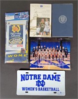 Notre Dame Women's Basketball Plate, Flag & More
