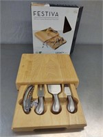 Cheese Board and tools set