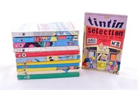 Tintin Sélection. Lot de 12 numéros