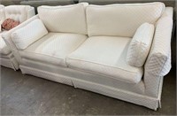 Satin Upholstered Sofa