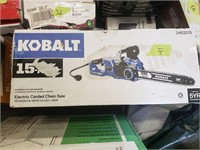 Kobalt 15in Corded Chainsaw