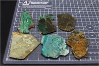 11.5oz Green Slabs For Specimens Or Cabbing