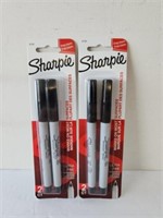 2 sharpie 2 count of ultra fine markers