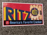 Vtg Ritz crackers porcelain pot scraper? 3" x 1