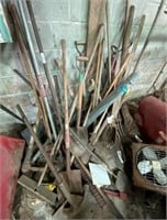 Large Lot of Lawn & Garden Tools