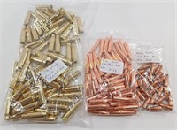 (79) 7.62x39mm Bullets & (69) Brass Shells