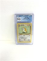 Pokémon Mankey 1st Edition Graded