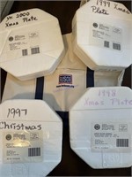 4 Bradford Exchange Christmas Plates in USO