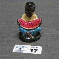 Cast Iron Black Americana Figure