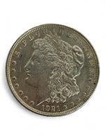 1921 Morgan Silver Dollar - No Mint